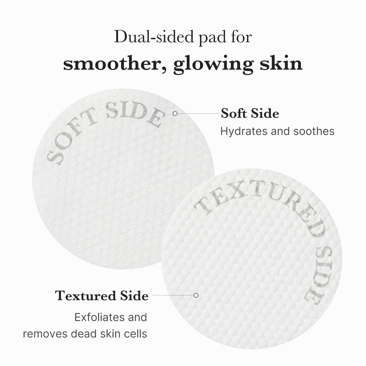 Zero Pore Pad 2.0 – strukturierte und weiche Seite