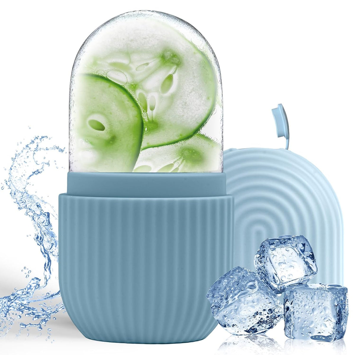 Ice Face Roller mit Gurke und Eis