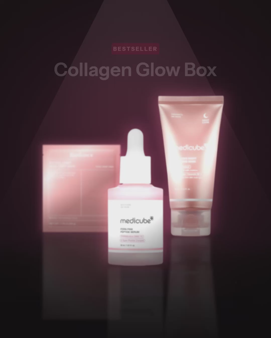 Collagen Glow Box – 3D Produktfilm