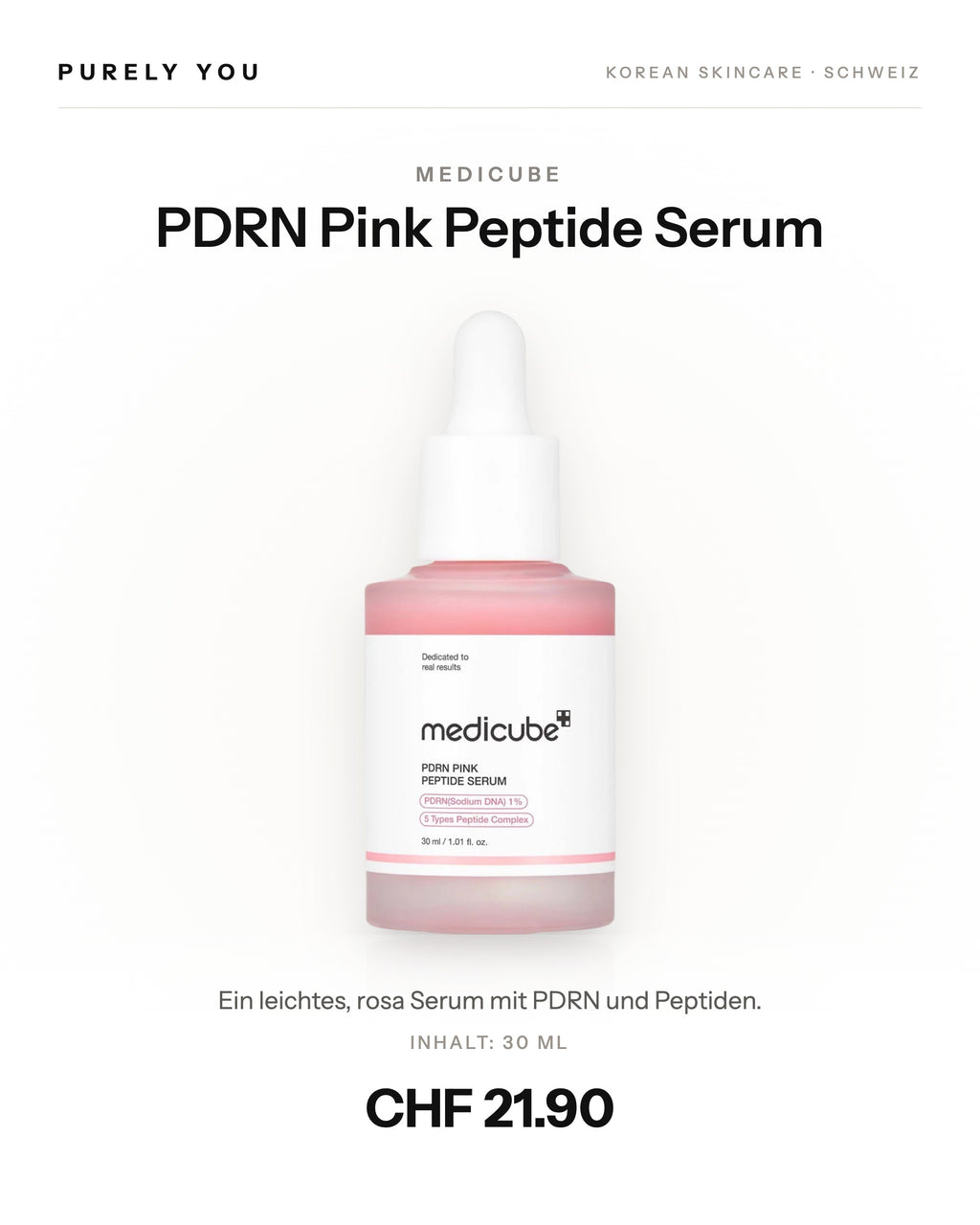 PDRN Pink Peptide Serum – PURELY YOU